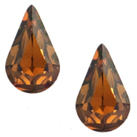 Swarovski 4200 Druppel 10x6mm "Smoked Topaz "