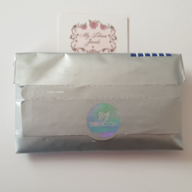 Swarovski 1028 puntsteen Montana AB SS39 ( 8,2mm ) Vol