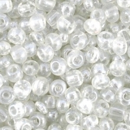 Rocailles Pearl Shine Crystal 4mm