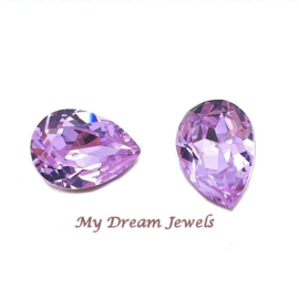 Swarovski 4320 druppel Violet 14x10mm Limited