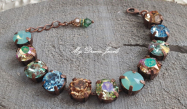 Armband  Colorado Blues met Swarovski Crystal