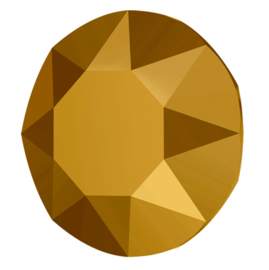 Swarovski 1088 Xirius puntsteen Crystal Dorado 8,2mm ( SS39 )