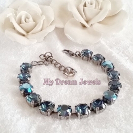 Armband Midnight Blue met Swarovski Crystal