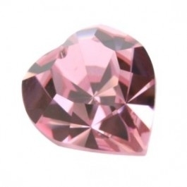 Swarovski 4800 Hart Light Rose 8x8,8mm