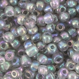 Rocailles Rainbow Grey 4mm