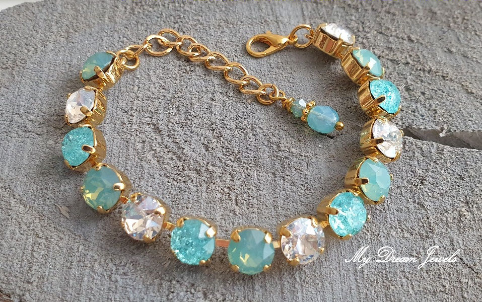 Armband Pacific Moonlight met o.a. Swarovski Crystal