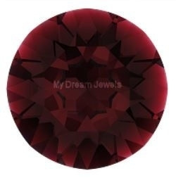 Oorstekers Swarovski Garnet ( Januari )