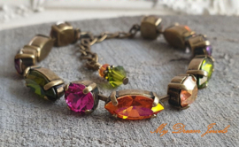 Armband Amy "Magical Autumn"met Swarovski Crystal