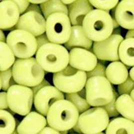 Rocailles Lime Yellow 4mm