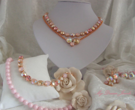 Ketting Swarovski Rosè Glamour