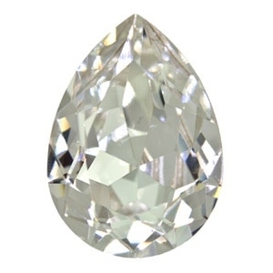 Swarovski 4320 druppel 8x6 mm Crystal