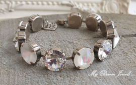 Armband " Crystal White Snow"  met Swarovski Crystal