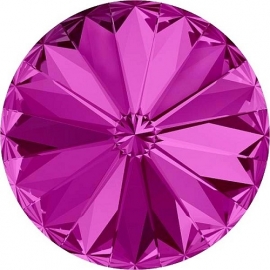 Swarovski 1122 Rivoli Fuchsia 12mm