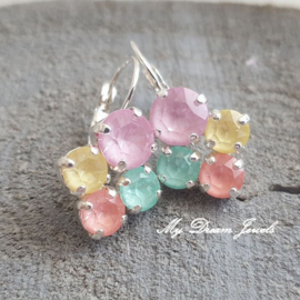 Oorbellen Happy Spring met Swarovski Crystal