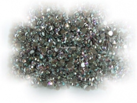 Swarovski 2012 platte steen Crystal AB 2,6mm per 12 stuks