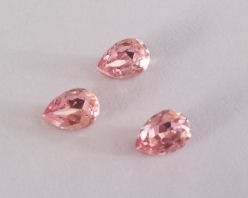 Swarovski 4320 druppel 8x6 mm Light Rose