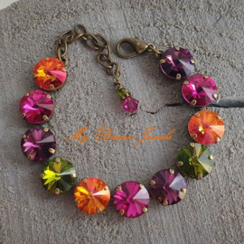 Armband  Magical Autumn met Swarovski Crystal