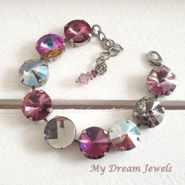 Armband Purple Dream met o.a. Swarovski Crystal