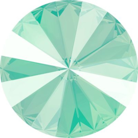 Swarovski 1122 Rivoli Crystal Mint Green 12mm