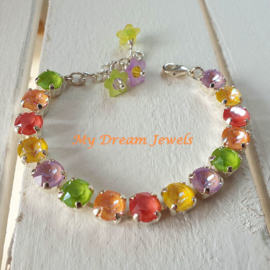 Armband Summer Flower Delite met Swarovski Crystal