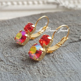 Oorbellen Lara met Swarovski Hyacinth & Hyacinth AB