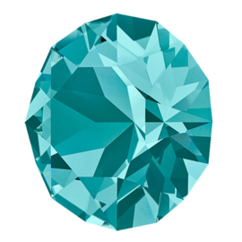 Swarovski 1088 puntsteen Blue Zircon 8,2mm ( SS39 )