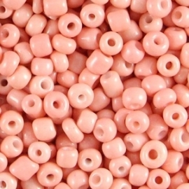 Rocailles Coral Peach 4mm per 10 gram