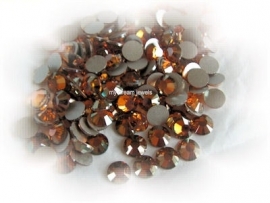 Swarovski 2028 platte steen Crystal Copper 7,1mm