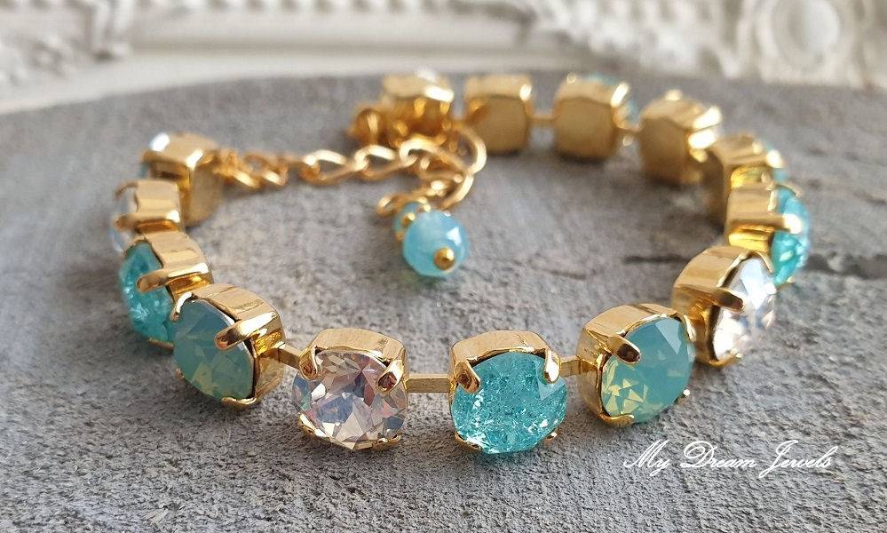 Armband Pacific Moonlight met o.a. Swarovski Crystal
