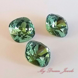 Swarovski 4470 Square Erinite 12x12mm