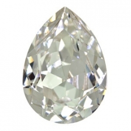 Swarovski  4320 druppel 14x10 mm Crystal