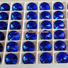 Swarovski 1122 Rivoli Majestic Blue 12mm