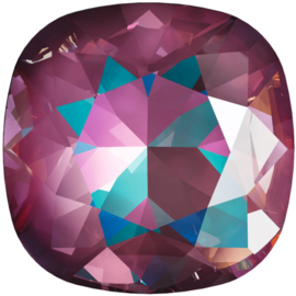 Swarovski 4470 Square Cr Burgundy Delite