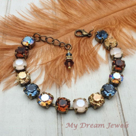 Armband Autumn Shimmer met Swarovski Crystal