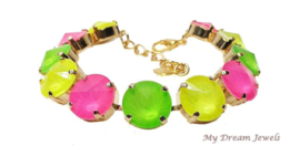 Armband Crystal Neon Festival