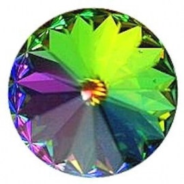 Swarovski 1122 Rivoli Crystal Vitrail Medium 10mm