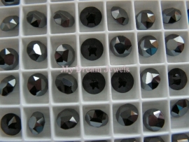 Swarovski 1088 puntsteen Jet Hematite 8,2mm ( SS39 )