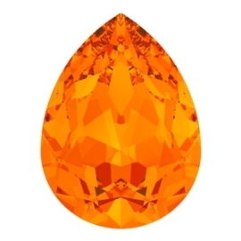 Swarovski 4320 druppel 14x10 mm Tangerine