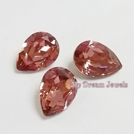 Swarovski 4320 druppel 14x10 mm Blush Rose