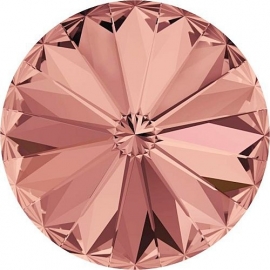 Swarovski 1122 Rivoli Blush Rose 12mm