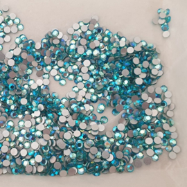 Preciosa platte steen Aquamarine AB 3,0mm( SS12 ) per 72 st