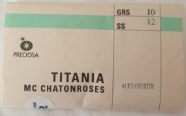 Preciosa platte steen Alexandrite AB 3,0mm( SS12 ) per 72 st