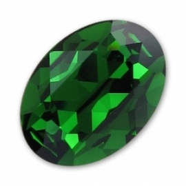 Swarovski 4120 Ovaal Dark Moss Green 8x6mm