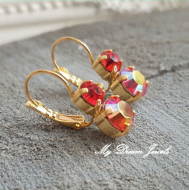 Oorbellen Lara met Swarovski Hyacinth & Hyacinth AB