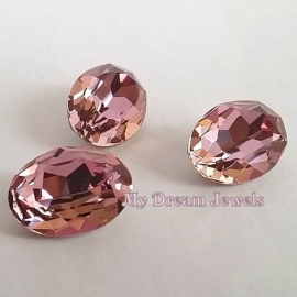 Swarovski 4120 Ovaal 18x13mm " Crystal Antique Pink "