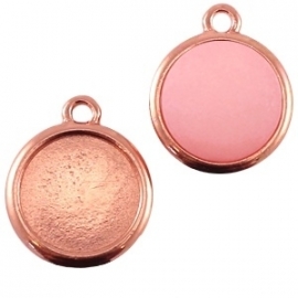 DQ Hanger Rose Gold voor Cabochon 20mm