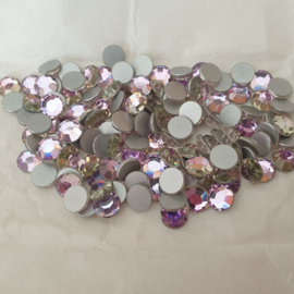 Swarovski 2000 platte steen " Crystal Vitrail Light " 9,1mm ( SS42 )