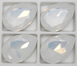Swarovski 4327 druppel 40x27mm White Opal