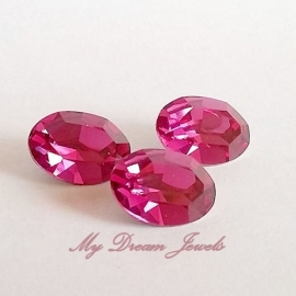 Swarovski 4100 Ovaal Fuchsia  14x10mm