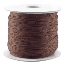 Macramé Draad Bruin 0,7mm